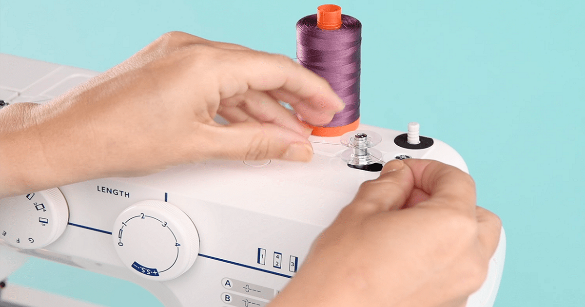 چطور ماسوره چرخ خیاطی را پر کنیم؟