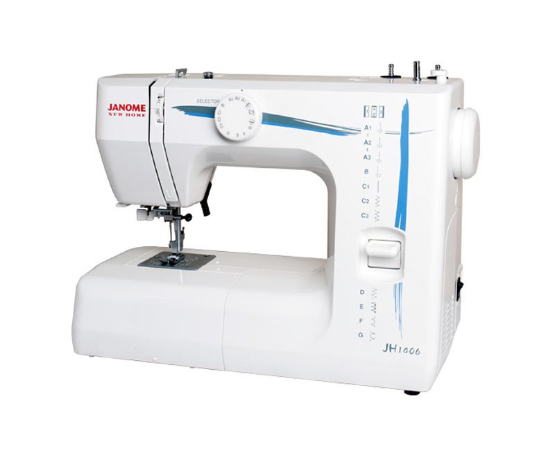 معرفی چرخ خیاطی مکانیکی ژانومه مدل 1406 - چرخ خیاطی مکانیکی