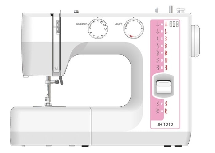 چرخ خیاطی مکانیکی ژانومه