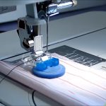 آموزش دوخت دکمه با چرخ خیاطی ژانومه